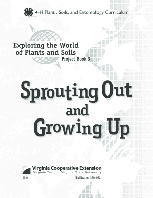 4-H Plant and Soil Science Project Book