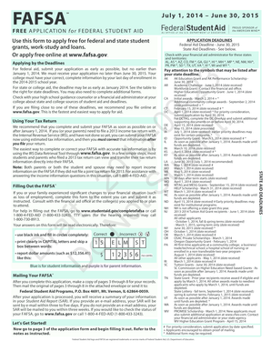 Free Application for Federal Student Aid