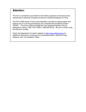 Schedule SSA Annual Registration Statement