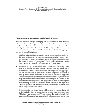 Order Form for Brookes Publishing