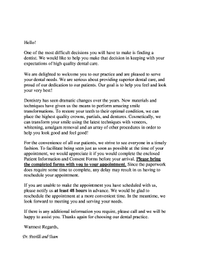 Patient Information and Consent Forms