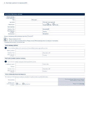 CPA Australia Readmission Application for Associates