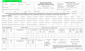 Michigan International Registration Plan Application