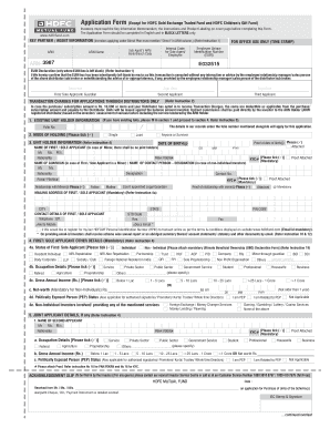 HDFC Mutual Fund Application Form