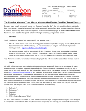 CMTA Tenant Screeing Form. Satisfaction of Mortgage