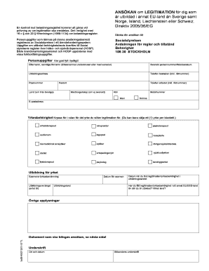 EU Healthcare Professional Licensing Application