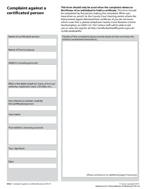 Teacher reflection form - eac2 form