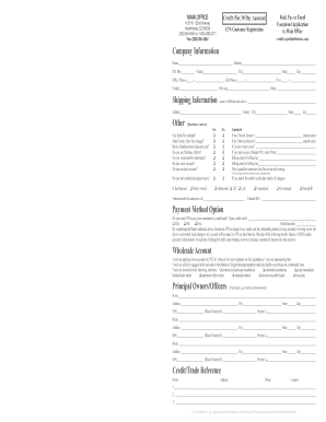 CPS Customer Registration Form