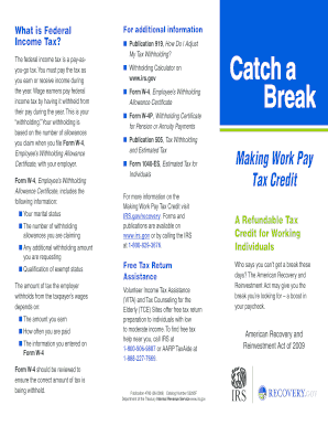 IRS Form W-4 Employee Withholding Allowance Certificate