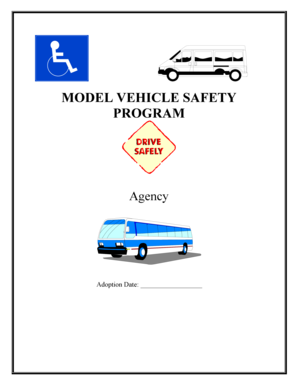 Model Vehicle Safety Program