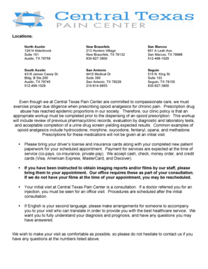 New Patient Intake Form