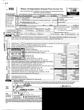 IRS Form 990 2008