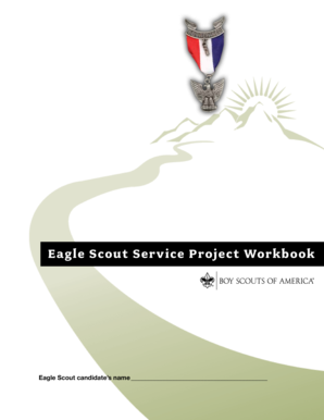 Eagle Scout Service Project Workbook