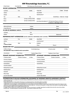 New Patient Registration Form