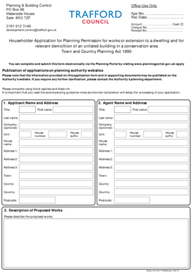 Householder Application for Planning Permission