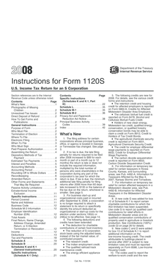 Instructions for Form 1120S