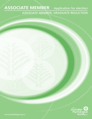 Associate Member Application