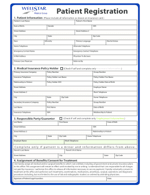 Patient Registration Form