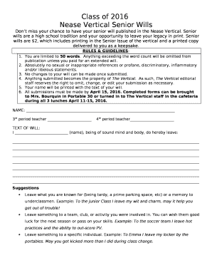 RULES & GUIDELINES: