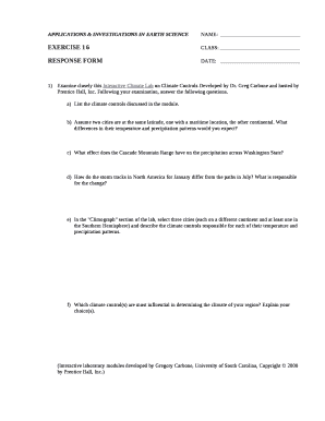 EXERCISE 16CLASS: