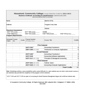 Accounting Procedures I