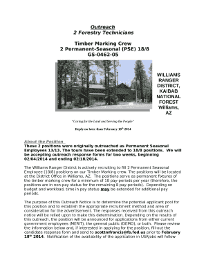 2 Forestry Technicians
