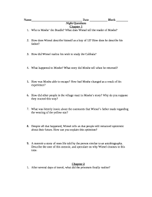 Night Questions