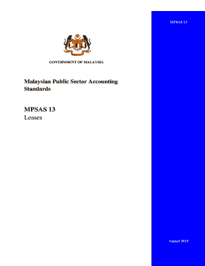 MPSAS 13 Leases