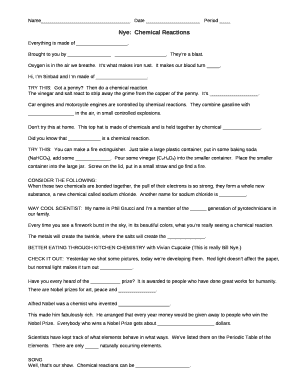 Nye:Chemical Reactions
