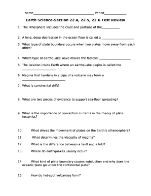 Earth Science-Section 22