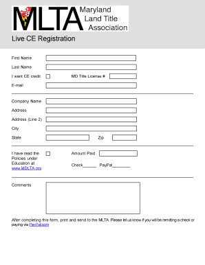 Form preview