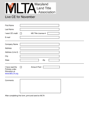 Form preview