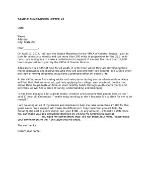 On April 17, 2017, I will run the Boston Marathon for the YMCA of Greater Boston