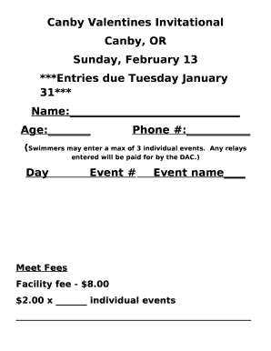 Canby Valentines Invitational