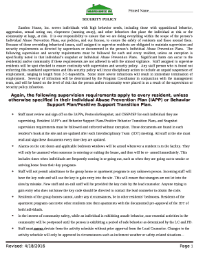 Serves individuals with high behavior needs, including those with oppositional behavior, aggression, sexual acting out, elopement (running away), and other behaviors that place the individual at risk or the community at large, at risk
