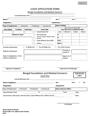 Form preview