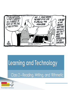Fillable Online Class 2 Reading, Writing, and Rithmetic Fax Email Print ...