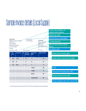 Editable 6 Sample Tax invoice Forms Free Documents in 