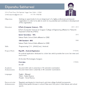 Form preview