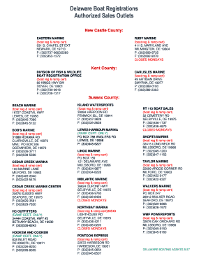 Fillable Online Boat Registration &amp; Ramp Certificates - DnREC ...