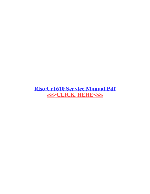 Riso cr1610 service manual pdf fill online, printable, fillable.