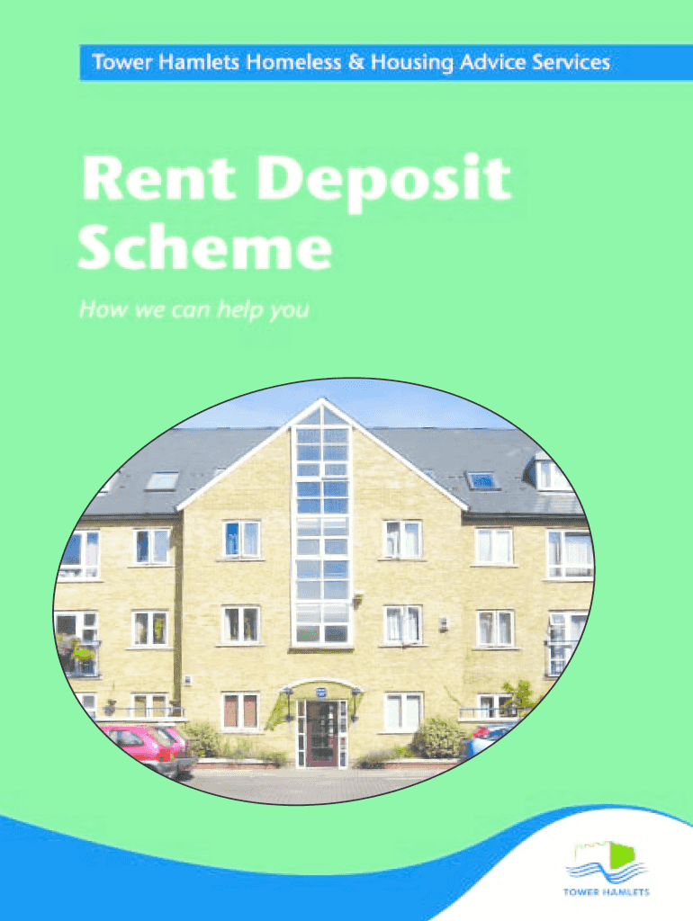 Fillable Online The Rent Deposit Scheme Fax Email Print pdfFiller