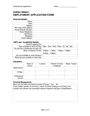 Form preview