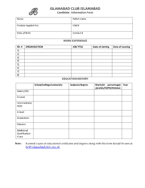 Form preview