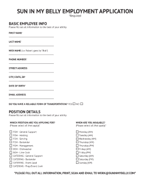 Form preview