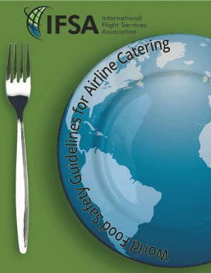 world food safety guidelines for airline catering