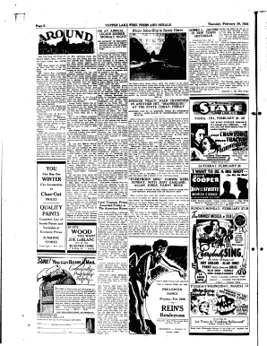 Fillable Online Tupper Lake Free Press And Herald Fax Email Print Pdffiller