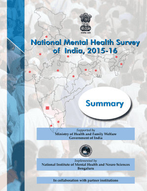 Fillable Online National Mental Health Survey Fax Email Print - pdfFiller