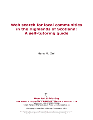 Web search for local communities