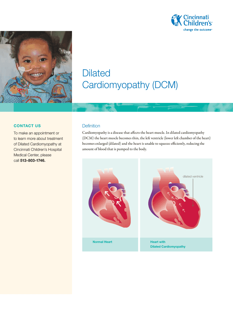 Fillable Online Cardiomyopathy (DCM) Fax Email Print - pdfFiller